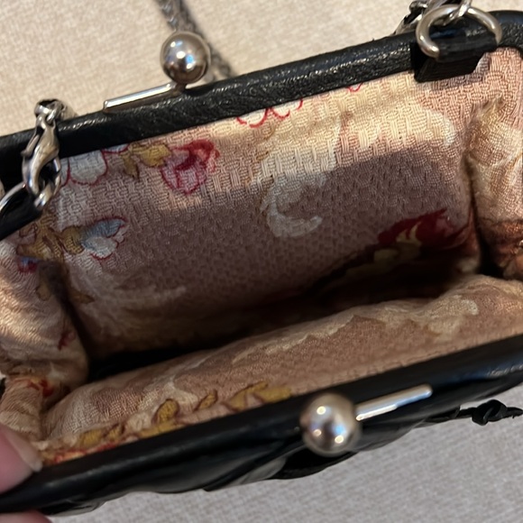 Brighton Mini Flower Purse with Chain - Picture 4 of 5